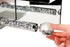TACIDON Crystal Crush Diamond Toilet Paper Holder with Mirrored Shelf. Silver Modern Toilet Paper Holder Wall Mounted