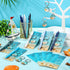 Sayglossy Bulk(30 Sets) Employee Appreciation Gifts Bulk Starfish Story Keychains You Make a Difference Ballpoint Pens