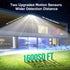 3000LM 188 4 Light,IP65 Install,270Wide 3 (2 Pack) LYWALT Solar Outdoor Lights - LED Motion Sensor Outdoor Lights