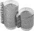 100pcs Aluminum Weighing Boats - Liquid Mixing Foil Trays for Laboratory Equipment, Reusable Chemistry Weighing Pans