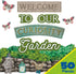 Eureka Curiosity Garden Welcome Classroom Bulletin Board Set for Teachers, 50 Pieces by Eureka
