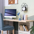 LD1076-BLU 16.22" Simple Designs Sleek Essentials Adjustable Metal Desk Task Lamp with Organizer Compartment
