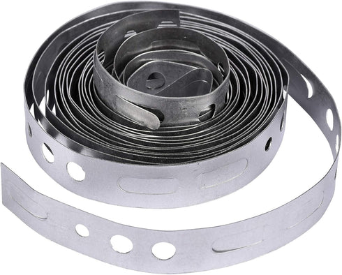 Oatey 33989 Galvanized Tab Tape, 28 Ga. 3/4-Inch x 10-Feet, Metallic