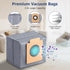 12 Pack Replacement Parts Dust Bags Mop Pads for eufy X10 Pro Omni Accessories Robot Vacuum Self-Empty Station