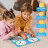 Learning Clock for Kids, Toddler Teaching Clock, Dry Erase Board for Preschool, Kindergarten, Educational Activities