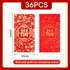 VGOODALL 36PCS Red Envelopes Chinese 2024 Dragon Year,Chinese New Year Hong Bao Packet Red Gold Lucky Money Pockets 6.6x3.5 Inch for New Year Spring Festival Wedding Birthday Supplies by VGOODALL