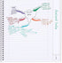 Five Star Interactive Notetaking Spiral Notebooks, 3 Pack, 1-Subject, College Ruled Paper, 11" x 8-1/2", 100 Sheets,