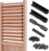 SANKINS Deck Sunblind System Window Louver Kit, Louver Pergola Kits Pergola Brackets, Heavy-Duty