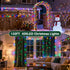 132FT 400 8 Christmas String Lights LED Multicolor Dark Green Wire, Indoor Outdoor Waterproof Fairy Lights with Modes