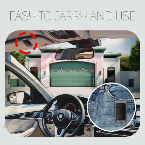 ASONPAO 2 O3T-BX O3T-A Opener5 for Overhead Door Remote - Compatibe with All CodeDodger Overhead Door Garage Door Year