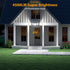 4500LM 3 IP65 3 1 Pack Onforu Solar Lights Outdoor, Heads Security Lights with Remote Control, Waterproof Motion Sensor
