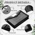 Teling 15 Pieces Plastic File Folders - A4 Colorful Document Organizer with Button Closure and Waterproof Pouch
