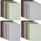 Fuutreo 24 Pcs A5 Spiral Notebook for Work, 8.3 x 5.7 Inch, College Ruled, Kraft Cover, 12 Colors, 120 Pages