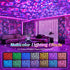 Projector,15 360 One Fire Ocean Light White Noises & Bluetooth Ambient Lighting, Full Coverage Ceiling Projector Ocean
