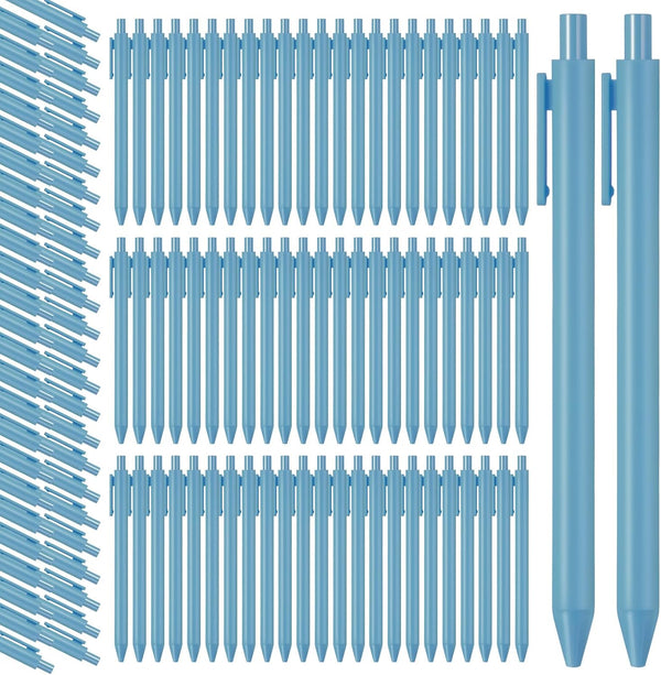 Fulmoon 50 Pcs Ballpoint Pens, Bulk Retractable Comfortable Writing Pens, Cute Back to School Supplies