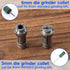 SPEEDWOX 4PCS Die Grinder Collet Adapter Set, 1/4 To 1/8 Collet Adapter