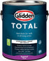 1 Glidden Total gal. Carrot Cake/Orange Flat Interior Paint with Primer