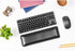 Bailey Tenkeyless by Castle - TKL Short Wrist Rest for Keyboards with 87 Keys, Leather Ergonomic Support (Nightfall)
