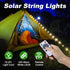 4 1 72.2Ft 220LEDs, SMY Lighting in Solar Camping String Lights, Ultra Long String with Solar Powered and USB