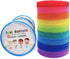 Aaskuu Carpet Floor Spots Markers, Circles Dots for Teachers and Kids, 4 Inch