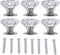 Toddmomy 6pcs Mini Drawer Knobs Crystal Cabinet Pulls Plastic Jewelry Box Handles