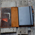JJNUSA Leather Cover for Leuchtturm 1917 Medium A5 (5.75"x8.25") Distressed Leather Travel Journal Cover, Flower Brown