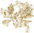 Jumbo Paper Clips - 100 Pcs Fancy Cute Large Plastic Covered Wire Clips for Home School Office