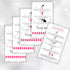 Press-On Nail Application Instructions Cards, 50 Pack, 2x3.5" Business Card Size for DIY Nail Kit