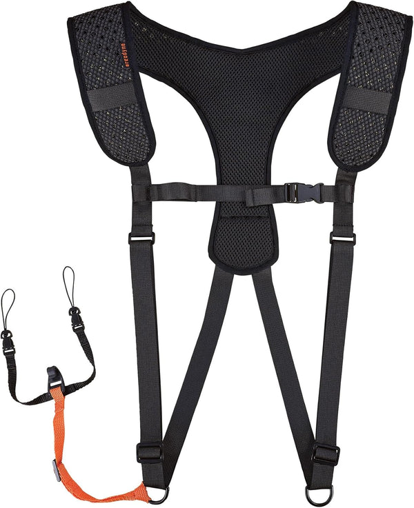 Ergodyne Squids 3142 Padded Shoulder Barcode Scanner Harness with Attachment Lanyard for
