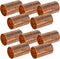 10-Pack 3/4-Inch Copper Coupling with Stop, C x C Sweat Connection, Certified Safe (CWCR0034-10P)