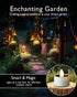 12Pcs Homemory Solar Tea Lights Outdoor Waterproof, Rechargeable Dusk to Dawn Lighting, Flameless Flickering LED Votive
