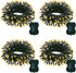 LumBelle 4 Pack String Lights Battery Operated, Each 23ft 70 LED Christmas