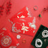Xelsluthe 12PCS Packets Chinese Red Envelopes Gift Envelopes for Cash Wedding Lucky Money Envelope of Chinese Xi