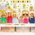 Harloon 54 Pcs Bee Classroom Decorations - Summer Motivational Posters and Inspirational Wall Arts for Teachers