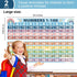 Boho Math Posters Numbers 1-100, Classroom Decorations Chart for Teachers, Number Line Bulletin Board Set