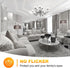E12 Bulbs 100W C7 Dimmable 6000K 10W 1000 T6 E12 Bulbs 6 Pack LED Candelabra Equivalent Daylight White Lumen LED
