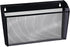 Universal UNV20026 14 in. x 3.1 in. x 8.2 in. Metal Mesh Wall Letter File - Black