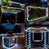 66 200 8 Solar Rope Lights Outdoor Waterproof, Feet LED Modes Fairy Lights String Light, Cool White Tube Light