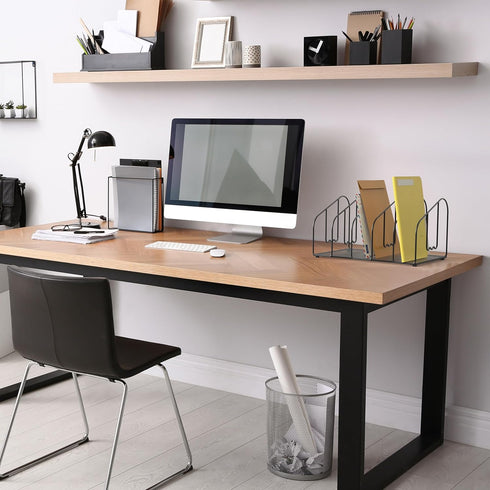Deco Brothers File Sorter Organizer for Desk, 5 Sections, Black by Deco Brothers