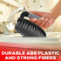 Scrub Brush Set of 3pcs, Cleaning Shower Scrubber with Ergonomic Handle and Durable Bristles for Bathroom and Kitchen