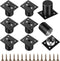 HAKIDZEL 8pcs Adjustable Furniture Feet and Cabinet Legs Aluminum Alloy 5cm DIY Replacement