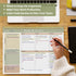Weekly To Do List Notepad with 52 Undated Sheets (8.5"×11") - Undated Weekly Planner Notepad for Office Desk Accessories