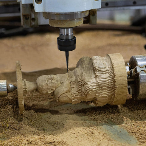 60 1/8" 0.2mm 2 HARFINGTON V Groove Router Bit Degree Shank Tip Carbide CNC Engraving V Router Bits with Flutes CNC