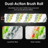 (2 Pieces) Multi-Surface Pet Pro Brush Rolls for Bissell CrossWave 1785 Series and CrossWave Pet Pro 2306A Vacuum