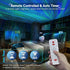 Rossetta Galaxy Projector, Star Projector LED Lights for Bedroom, Outdoor Lighting Projector, Starry Night Light