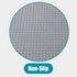 Up,5" 20"x20" HOMBYS Wedge Recliner Seat Cushion for Long Sitting Chair, Cushion for Elderly Esay to Get Thick Large