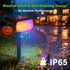 9 IP65,Multicolor Deconrations-4 Pack DAMINY Color Changing Solar Spot Lights Lighting Modes, Outdoor Waterproof RGB