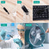 8 Inch Set, Set 10pcs CiaraQ Bottle Cleaning Brushes, Nylon Tube Brush Cleaner for Narrow Neck Bottles Cups with Hook