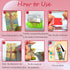 HTTDMY 8PCS (cross2) Diamond Painting Art Bookmarks,Cute Acrylic Bookmarks Crafts Kits Gifts with Pendants for Adult