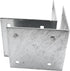 Extreme Max 3005.5516 Dock Inside Corner Bracket Kit - Includes Two Inside Corners and Four Backer Plates.
